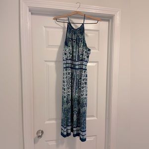 Paisley print dress